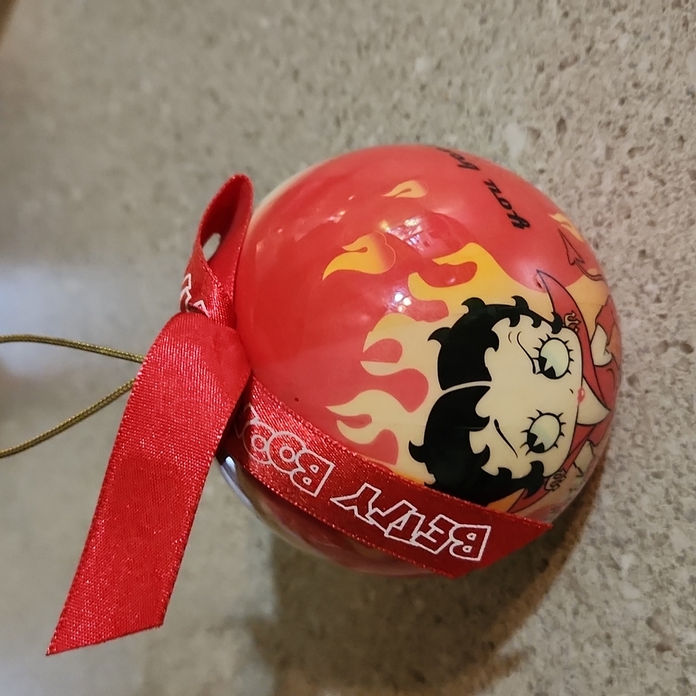 Betty Boop Christmas Ornament